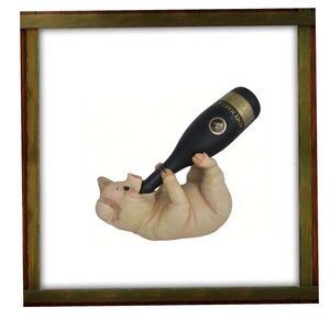 🆕🏬AUCTION PRICE👩🏻‍⚖️ Pig Wine Bottle Holder